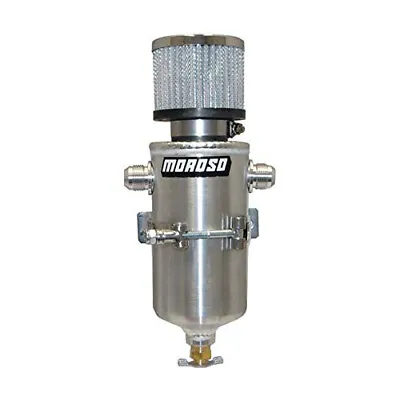 MOROSO Breather Tank W/2 #10an Male AOS / Catch Can / Crank Vent • $141.78