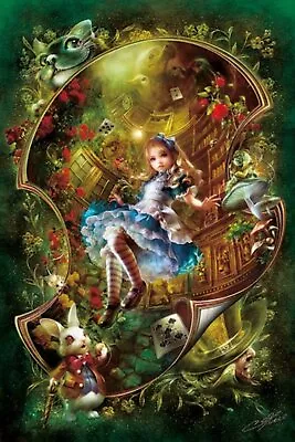 APPLEONE Jigsaw Puzzle 1000-660 Alice In Wonderland (1000 Pieces) F/S W/Track# • £61.37