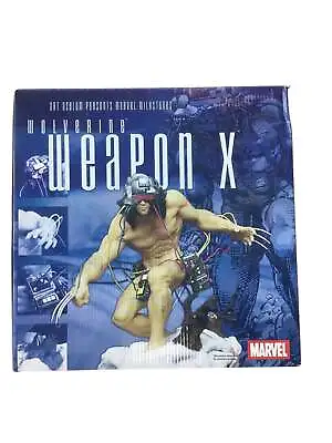 WOLVERINE: WEAPON X Statue By Art Asylum - 2003 Marvel Milestone - #399/2500 • $250