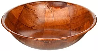 WWB-10 Wooden Woven Salad Bowl 10-Inch Brown • $10.16