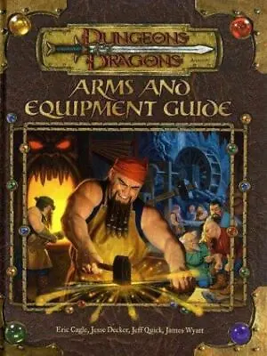 Dungeons And Dragons Accessory Ser.: Arms And Equipment Guide LIKE NEW • $27.90