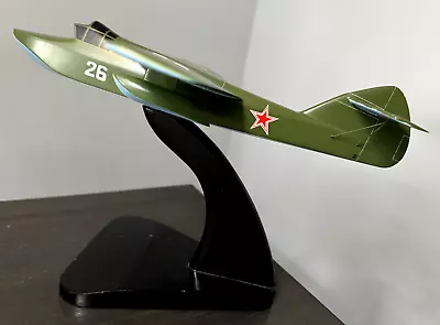 PSN-1 Nikitin RUSSIA USSR Plane Mahogany Wood Scale Model Desk Aircraft - RARE • $119.99