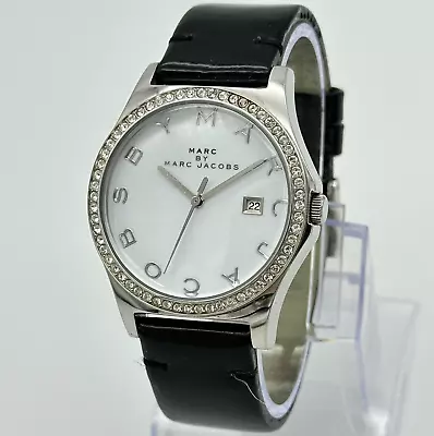 Women's MARC BY MARC JACOBS Classic All Steel Crystal Accent Watch MBM1144 • $35.99