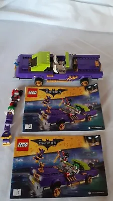 The LEGO Batman Movie Set 70906 The Jokers Notorious Low Rider Set Near Complete • $85