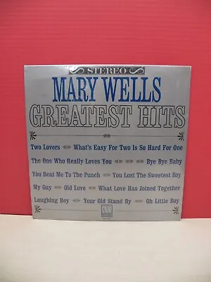 Sealed 12  LP Mary Wells Greatest Hits Motown Reissue Stereo M6-616-S1 • $45