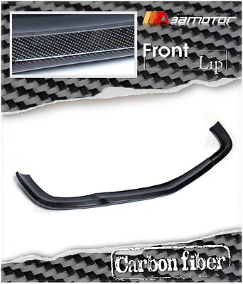 Carbon CS Front Bumper Lip Spoiler Fit For Mercedes W211 E-Class Sedan E63 AMG • $332.49