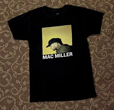 Mac Miller Shirt 2018 Official Side Profile Black T-shirt Adult Size Small🔥 • $14.88