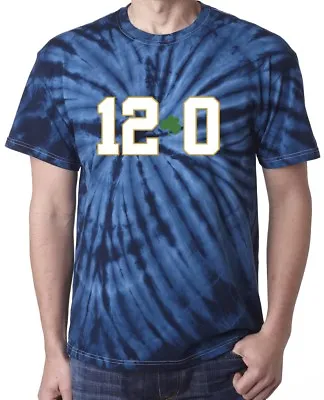 $29.49 • Buy Tie-Dye Notre Dame Fighting Irish National Champions  12-0 UNDEFEATED  T-Shirt
