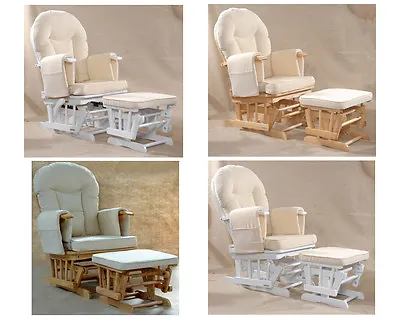 £229.99 • Buy Nursing Glider Chair - Sereno (natural Wood Or White) 