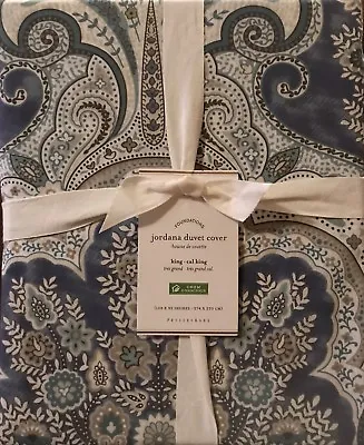 Pottery Barn Jordana Paisley Duvet Size King.Cal K New ArrivalsW/ $139.00 Tag • $39