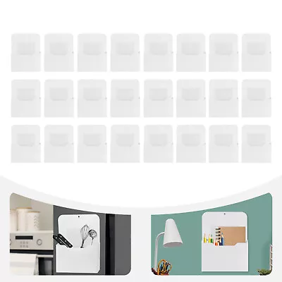 24 PCS Magnetic File Holder Storage Pocket Wall Hanging File Organizer For Mail • $42.75