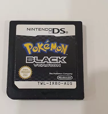 Pokemon Black Version Nintendo 3DS Cart Only Tracked Postage • $95