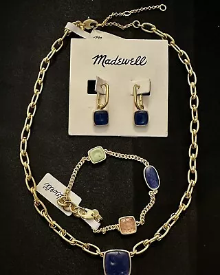 Madewell Set Necklace/Earrings /Bracelet • $85