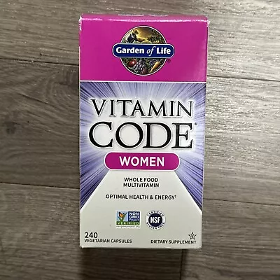 Garden Of Life Vitamin Code Women Multivitamins - 240 Capsules • $45.99