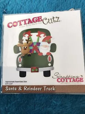 Cottage Cutz Die - Santa Reindeer & Truck Die • £9.99