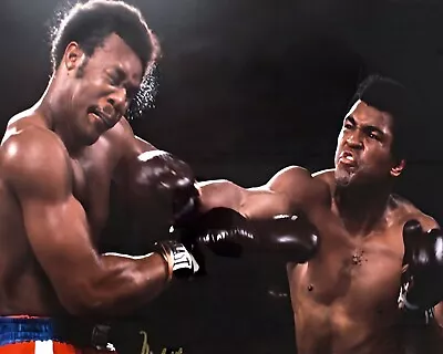 Muhammad Ali & George Foreman Boxing 8x10 Photo Picture Sports Print Photograph • $6.89