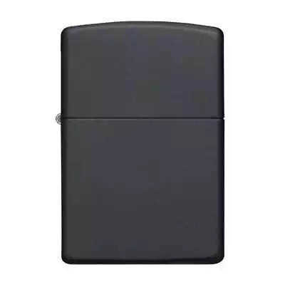 Zippo Lighter Black Matte 218 90218 Made In USA Brand New Genuine   • $43.99