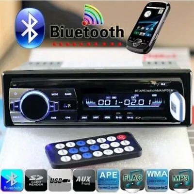$37.98 • Buy Bluetooth Stereo Radio Boat Receiver AM FM System Wireless USB SD MP3 LCD