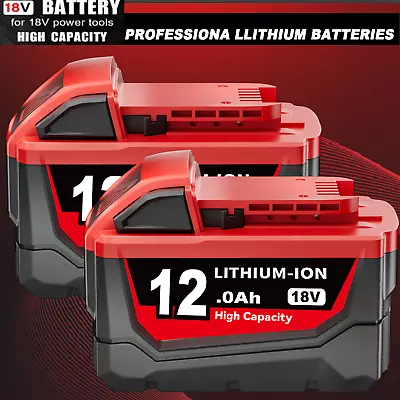 18V Battery For Milwaukee Tools For M18 Battery 12.0ah 6.0 48-11-1812 Or Charger • $27.92