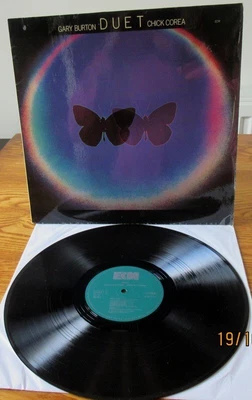 Gary Burton Chick Corea. Duet. Ecm 1140 • £15