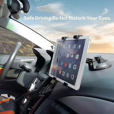 £8.98 • Buy Car Dashboard Tablet Holder Universal Car Windscreen Tablet IPad Mount Holder