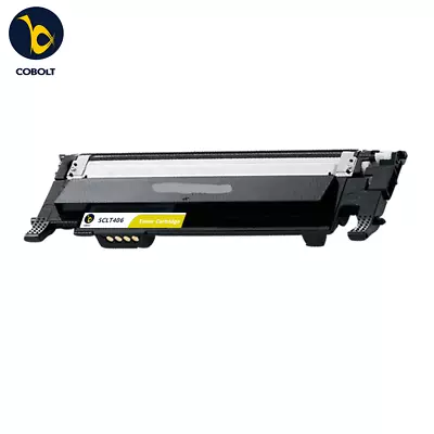 YELLOW TONER CARTRGIDE CLT-K406S Fits For Samsung CLP360 CLP365 CLP365W CLX3300 • £9.89