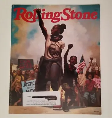 Rolling Stone Magazine-july 2020-kadir Nelson-black Lives Matter-george Floyd • $32.99