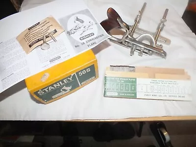 £120 • Buy   Stanley No 50s   COMBINATION PLANE - COMPLETE 