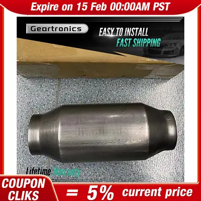 Universal 3 Inch Catalytic Converter #410300 High Flow Performance US • $17.98