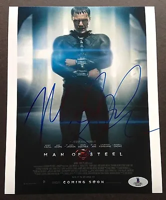 Michael Shannon Signed 8x10 Photo Beckett Coa Autograph Man Of Steel Bas B10533 • $75
