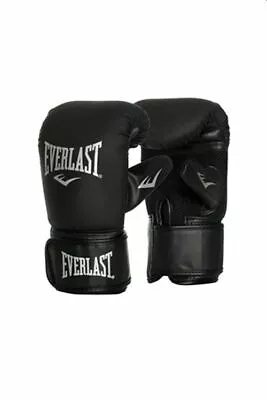 Everlast Tempo Bag Gloves Boxing Box Gym Training Mitt Work Black • $47.45