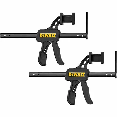 $62.51 • Buy DeWalt DWS5026 2-Pcs One-Handed Operation Clamps For Corded/Cordless TrackSaw