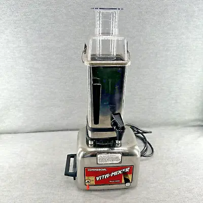 COMMERCIAL VITA-MIXER- Maxi-4000 Blender 850 Watts Stainless - NO Plunger • $69.99