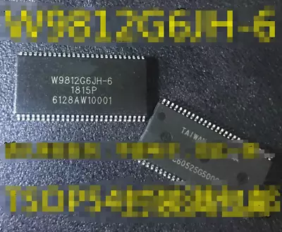 10pcs W981ZG6JH- W981266JH-6 W9812GGJH-6 W9812G6JH-G W9812G6JH-6 TSSOP54 IC Chip • $10