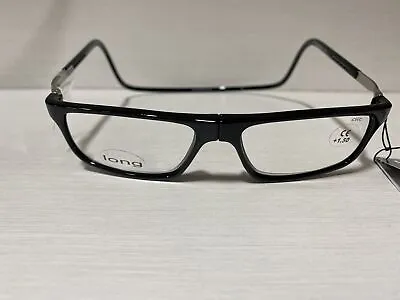 CliC Magnetic Executive Reading Glasses Black +1.50 (USED) • $20