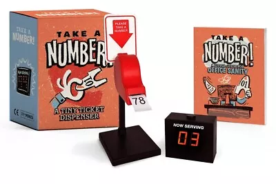 Take A Number!: A Tiny Ticket Dispenser • $11.88