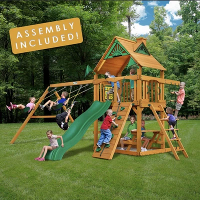 $3874.24 • Buy Gorilla Playsets Chamberlain II Swing Set