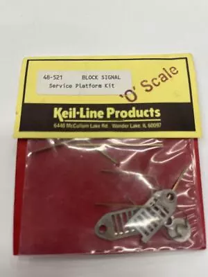 Keil-Line Products 48-521 O Block Signal Service Platform & Railing Kit • $13.59