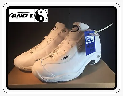 NEW AND 1 TAI CHI MID RARE VINTAGE OG WHITE/WHITE VINCE CARTER 11 First Release • $998.88