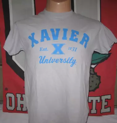 Xavier University MUSKETEERS T Shirt Men's Medium (slim) NCAA Cincinnati OHIO • $14.99