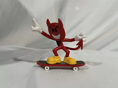 Tech Deck Dudes World Industries Devil Man & Skateboard 2001 WITHOUT FORK • $28.99