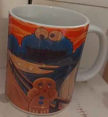 £8.99 • Buy Cookie Monster Gingerbread Man Scream   Mug New In Box Dishwasher Proof 
