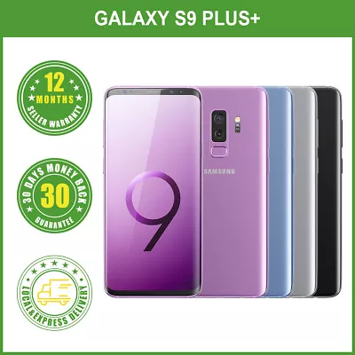 New Unlocked 6.2” Samsung Galaxy S9+ G965F Octa-core 64GB 128GB FREE EXPRESS • $329