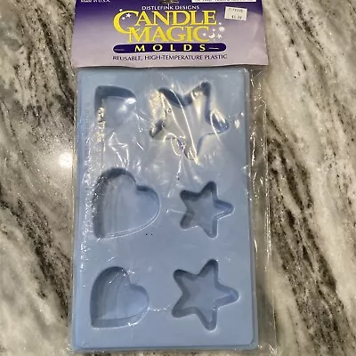 Candle Magic Molds Hearts And Stars #51402 New • $4.99