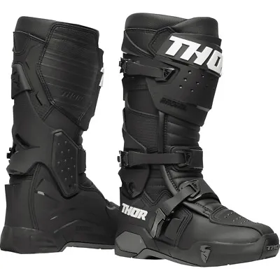 Thor MX Motocross RADIAL Boots (Black/White) Choose Size • $249.95