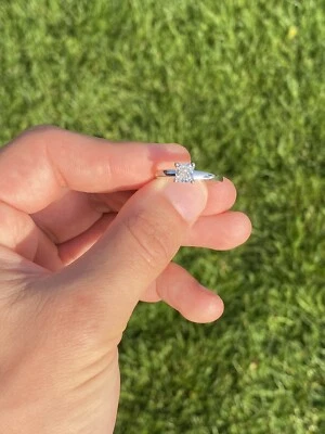 £1250 • Buy 0.72ct D Colour GIA Certified Diamond Solitare Set In Platinum
