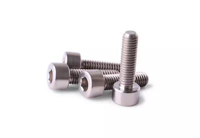 M5x18 Titanium Screws 6AL4V Aerospace 4 Pieces Allen Hex Socket Cap Head • $12.99