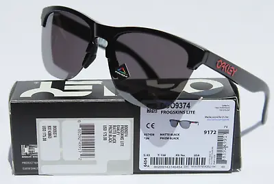 $124.95 • Buy OAKLEY Frogskins Lite OHTANI Sunglasses Matte Black/Prizm Black OO9374-38 RARE