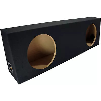 Dual 12  Subwoofer Regular Standard Cab Truck Sub Box Enclosure Speaker Audio • $99.95