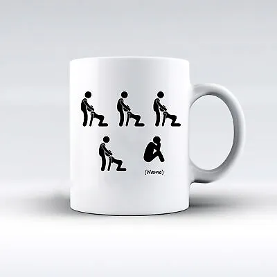 $26.99 • Buy Personalized Mug Naughty Valentines Day Coffee Mug Gift For Him Funny Mugs Funny